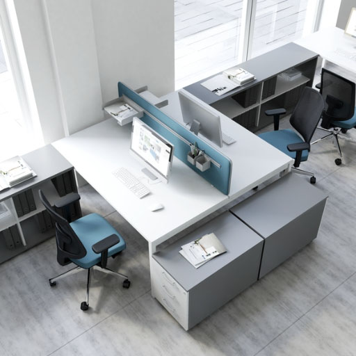 OGI Y Office Bench Desk System
