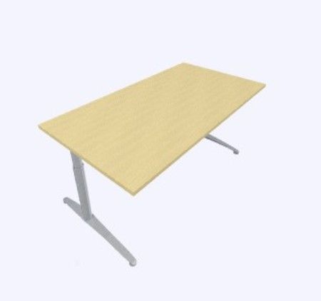 CanvAss rectangular desk 1600x800 melamine top