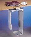 Vertical fixed mount CPU bracket, silver aluminium colour