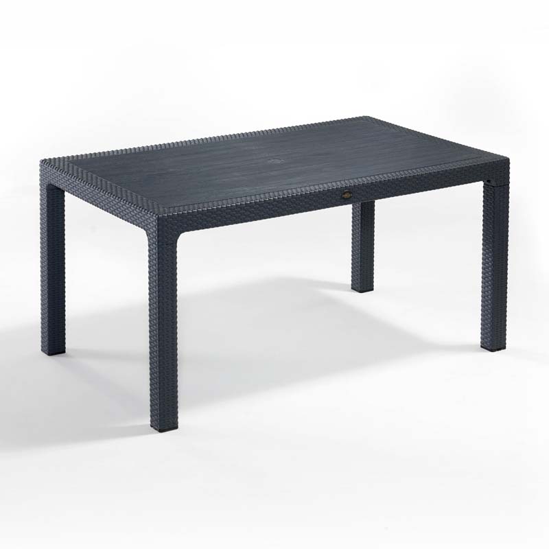 Canterbury 1500 x 900mm Table - Anthracite