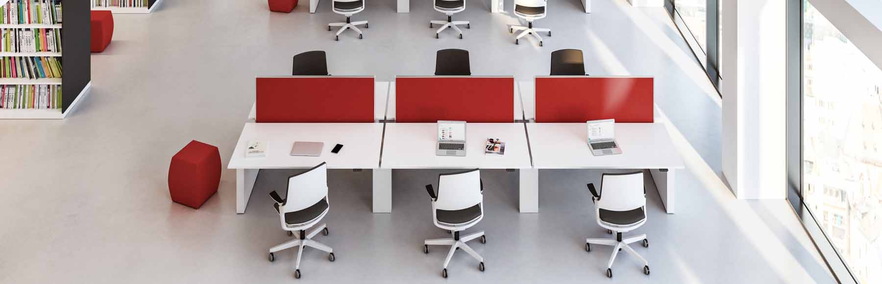 Assmann Canvaro Office Desk System from Aerofoil Design