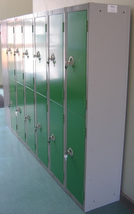 End View Of Student's Lockers