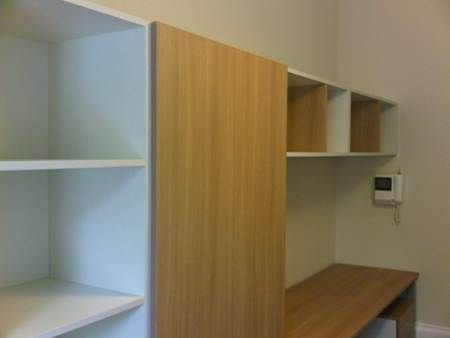 Wall Hung Cupboards Over Desks