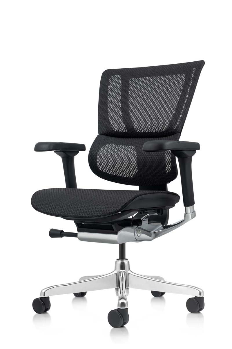 Mirus Elite 2023 Ergonomic Chair Mesh Black Frame no H/rest