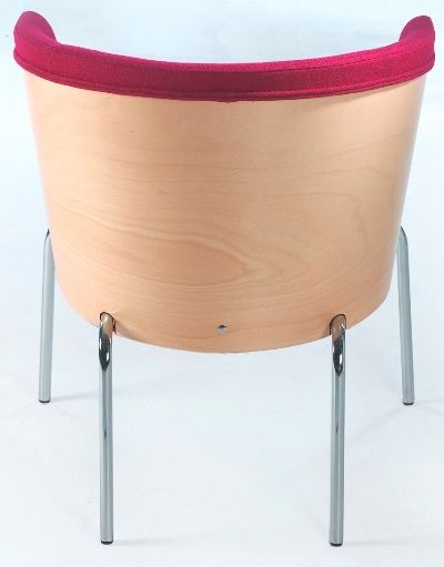 Inspiral Show Wood Veneer Chair Backs