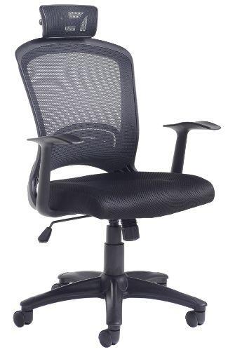 Solaris Mesh Back Operator Chair, Fabric Seat (DD)