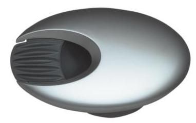 Polished zinc alloy two part  80mm cable port