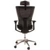 Mirus 2010 Ergonomic Chair Mesh/Fabric Black Frame with H/rest - view 2