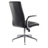 Martinez High Back Leather Faced Exec Chair Grey/Black (DD) - view 3
