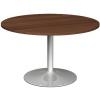 M25 Circular Walnut Meeting Table 1200