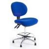 Electrostatic Discharge Chair in Blue fabric