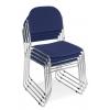 Vesta (New) Guest Chair, Chrome Frame, Xtreme Fabric - view 2
