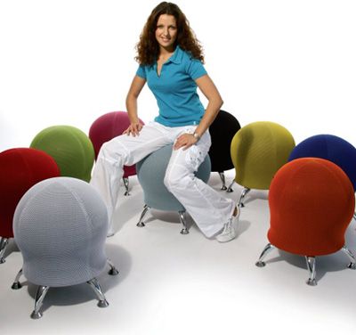 Office Chair Ball on Office Seating   Fitness Seating   Sitness 5 Ball Chair   Exercise