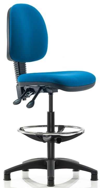 Topaz Lite Medium Back Draughtsman / Cashier Chair, Grp 0