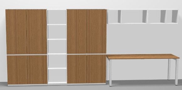 Intavis Storage Cupboards 3D Space Visualisation Image