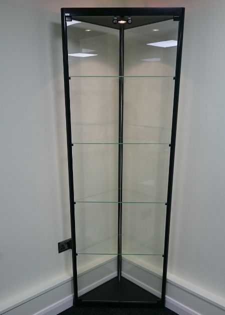 Glass Display Cabinets in Boardroom