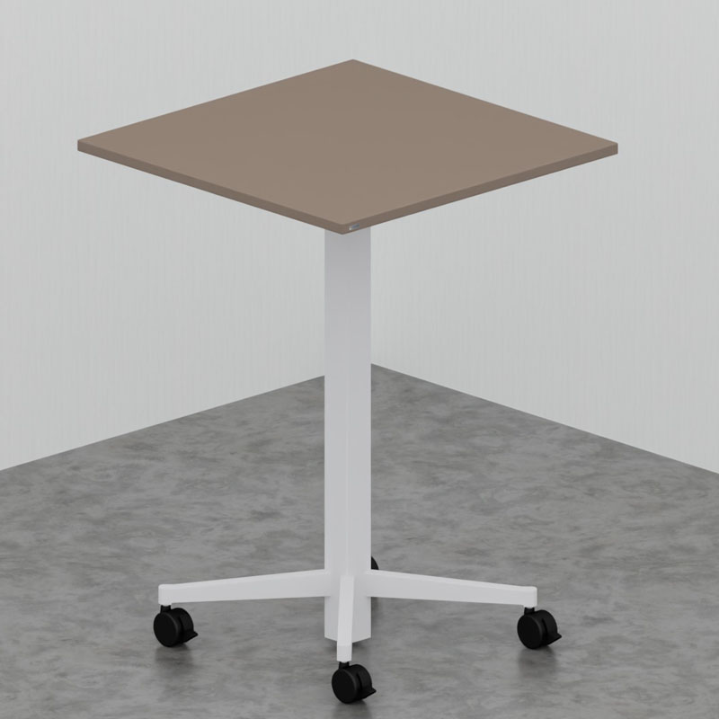 Pontis High Square Mobile Bistro or Meeting Table, 1100 High