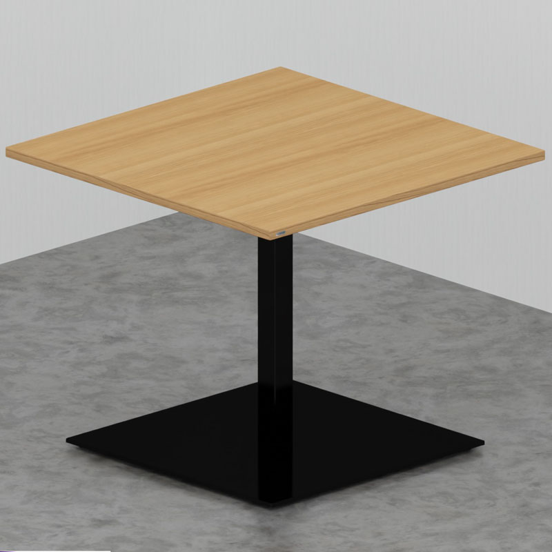 Pontis Square Meeting or Bistro Table, Column Base, 