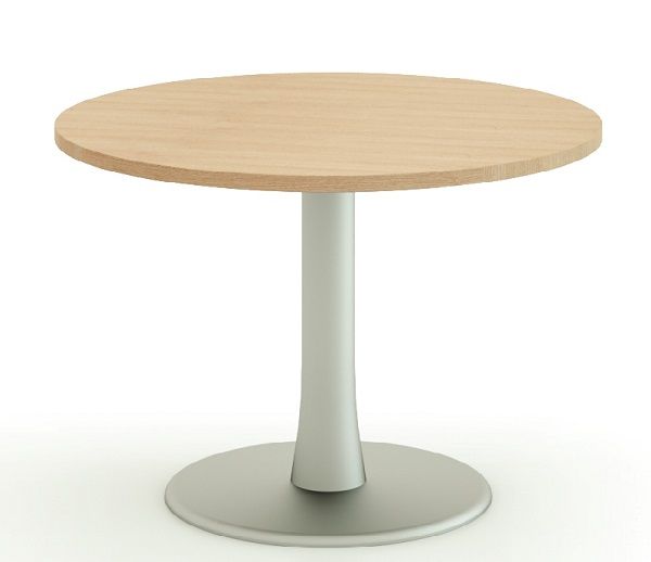 Round Meeting Table 1200mm Dia with Single Column Leg