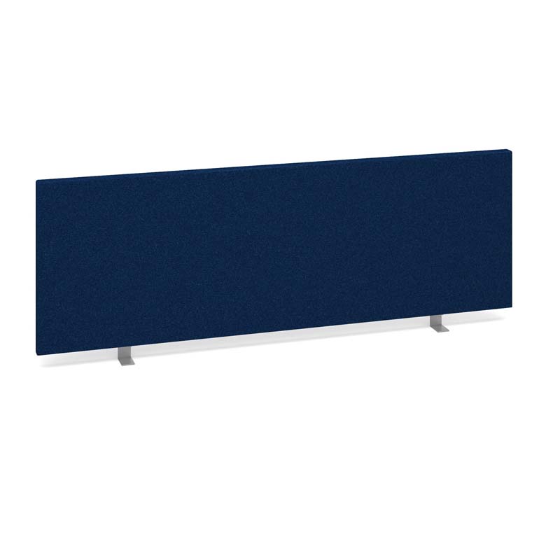 Economy Office Desk Divider Screen, Fabric Upholstered 400mm High, Stock Option