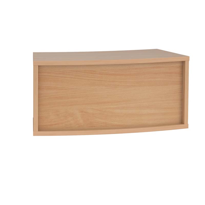 Denver Modular Reception Desk 45 deg Curved Hutch Unit