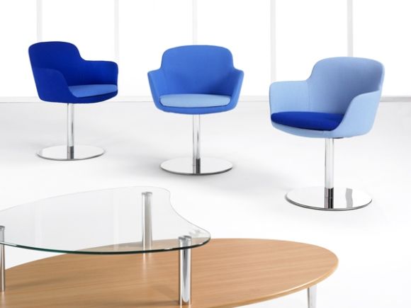 Danne Chairs on Four Star Base