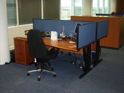 Fumac Profile Cherry Veneer Desks