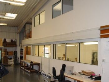 Mezzanine Flooring Creates Additional Office Space