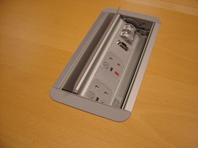 Tabletop electrical outlets
