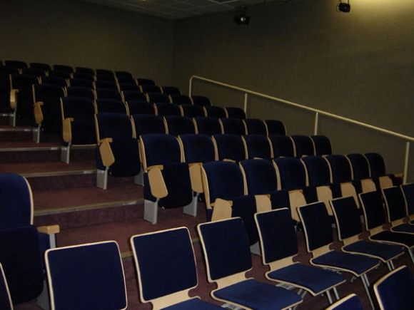 View Of KCC Council Theatre Seating Installation