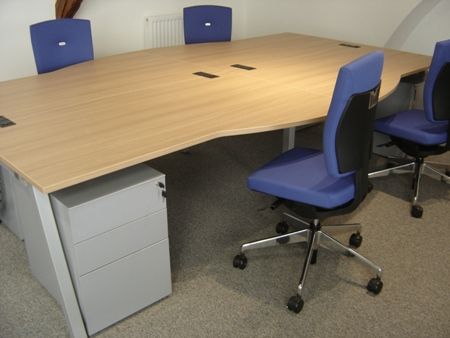 Wave Desk Bench System