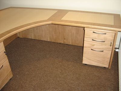 Side Return Unit and Under Desk Pedestal