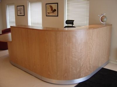 Corner View Of Fusion Reception Desk