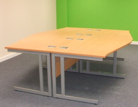 Four Wave Desk Configuration