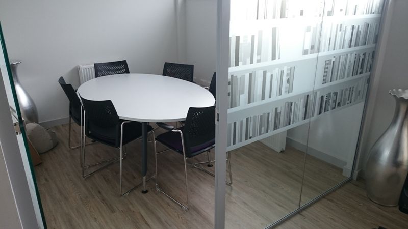 Elliptical Meeting Table