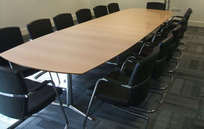 Switch Maple Conference Table Installation