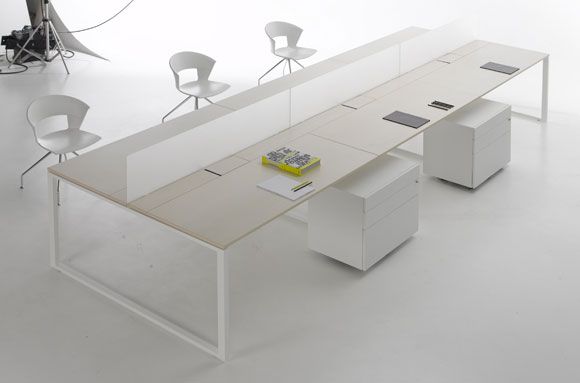 LPO 6 Person Bench Desk