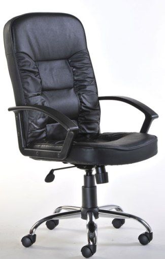 Hertford Leather Faced Managers Chair (DD**)