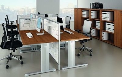 Idea Plus Rectangular Desk Clusters