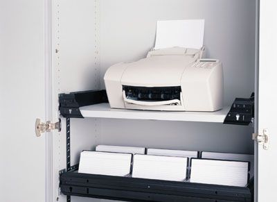 Printer Storage and Record Card Storage