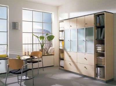 Frosted Glass Door Cupboards