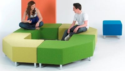 Jigsaw Angled Seating Modules