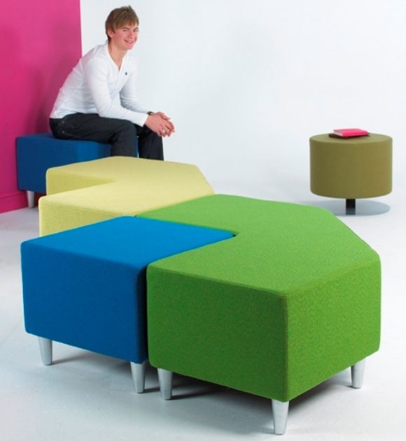 Colourful Seating Modules