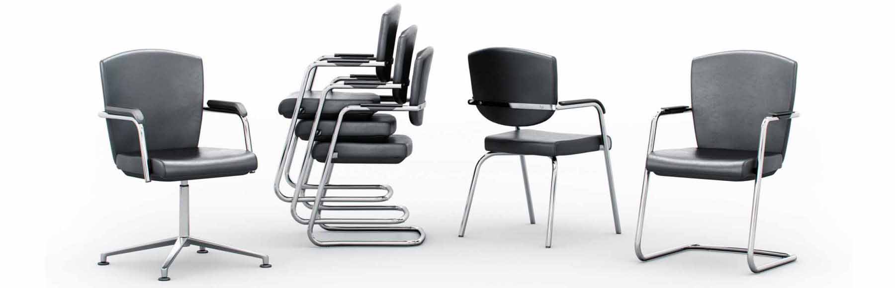 Leather Meeting Room Chairs