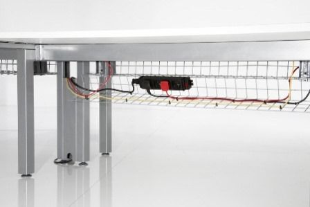 Bench Desk Cable Management