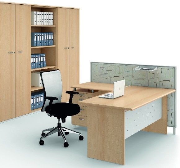 Mega Rectangular Desk With Return