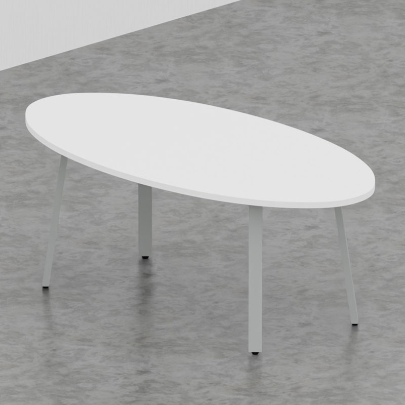 Eliptical Meeting Table 2000mm x 1000mm