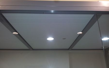 Acoustic Ceiling fitted in Quadro Partitioned Offices
