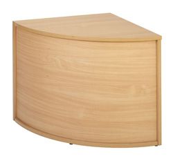 Denver Modular Reception Desk 90 deg Corner Base Unit