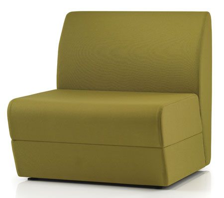 Point Single Seating Unit, No Arms Grp 1 Fabric
